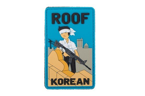 Violent Little Machine Shop Roof Korean Morale Patch